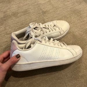 Size 9 Adidas White Sneakers